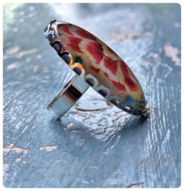 Ring - Electric blue