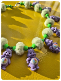 Ketting - Troetelbeertjes lila
