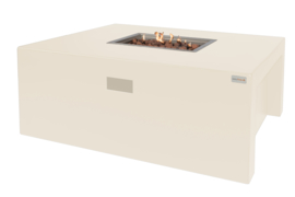 Easy Fires vuurtafel Sky rectangle Wit