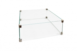 Cosi glasset M square / vierkant 45x45 cm RVS