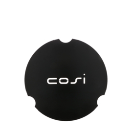 Cosi table plate rond L - Zwart