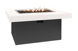 Easy Fires vuurtafel Milano rectangle (rechthoek) - wit