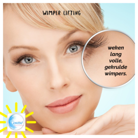 Wimper lifting - Lash Volume Lift (LVL)