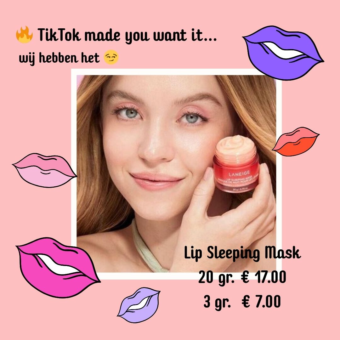 Laneige Lip Sleeping Mask EX - Berry - Intensive Regenerating Lip Mask EX 20gr