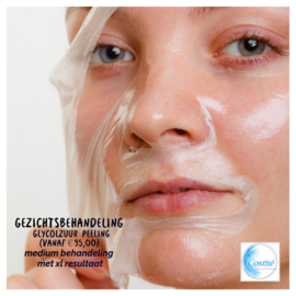 Gezichtsbehandeling Peeling  - glycolzuurpeeling en collageenvlies (vanaf €95,00)