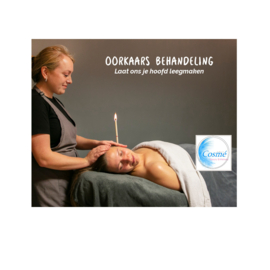 Harmonie * energetische massage gecombineerd met oorkaarsen  *