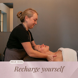 Massage Recharge yourself (vanaf € 215,00) - Hele dag arrangement