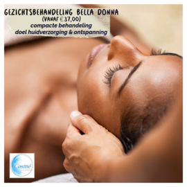 Gezichtsbehandeling Bella Donna (vanaf € 40,00)