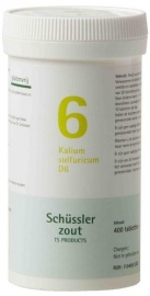 Schüssler Nummer 6: Kalium sulfuricum