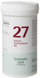 Schüssler Nummer 27: Kalium bichromicum