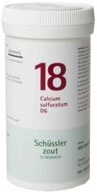 Schüssler Nummer 18: Calcium sulfuratum