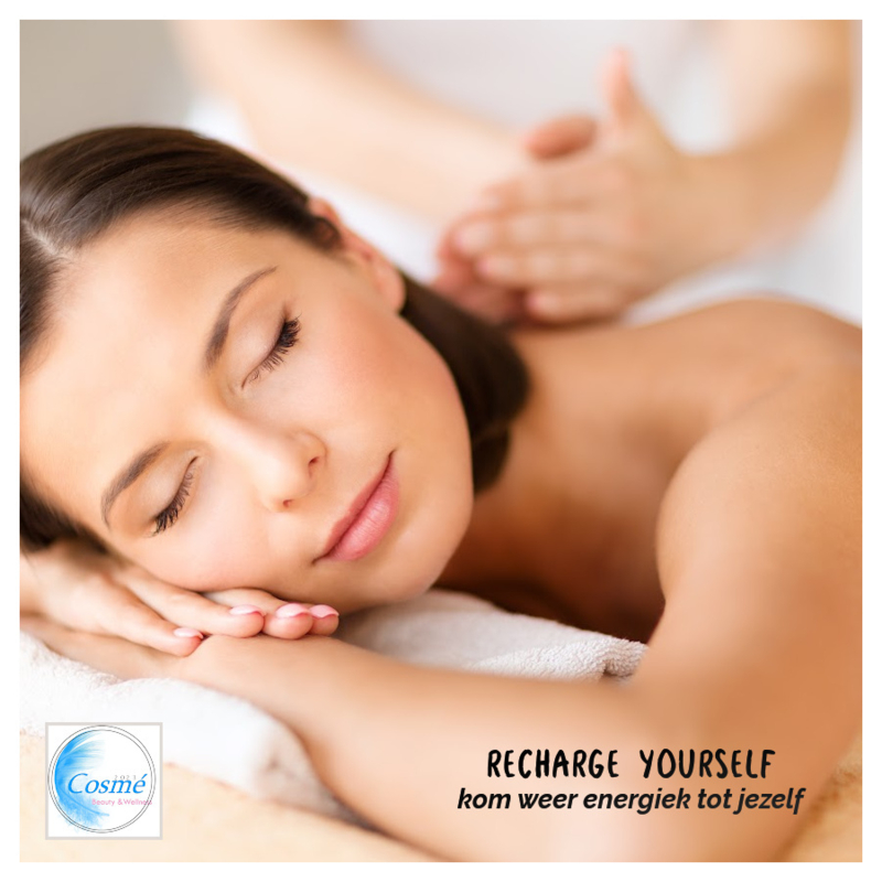 Massage  Recharge yourself (vanaf € 185,00) - Hele dag arrangement