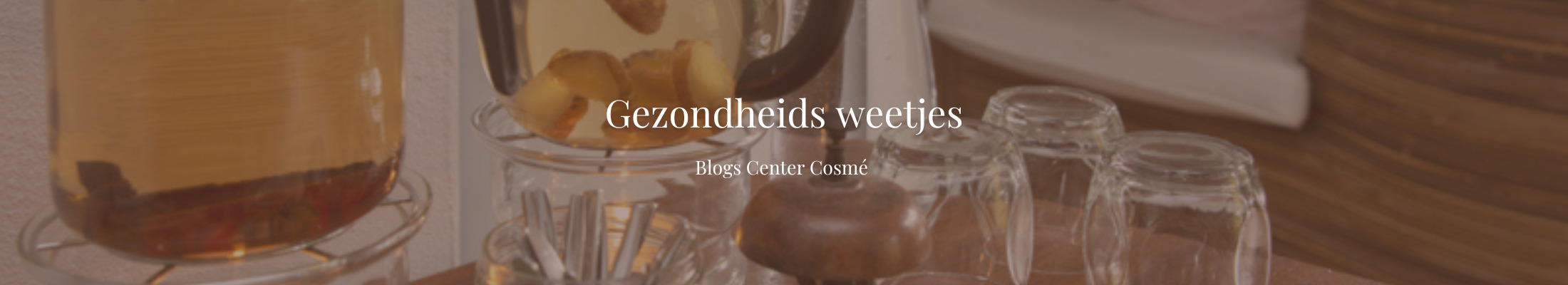 Slideshow blog Gezondheid