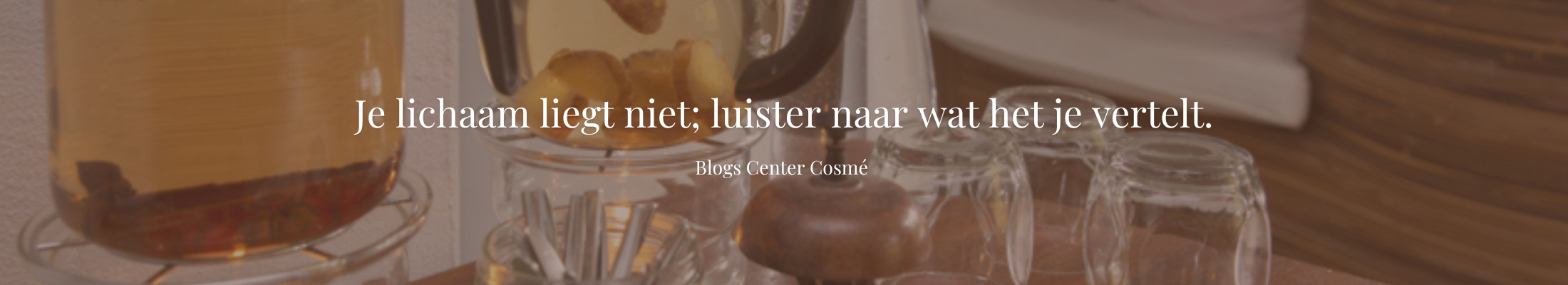 Slideshow blog Lichaam liegt niet