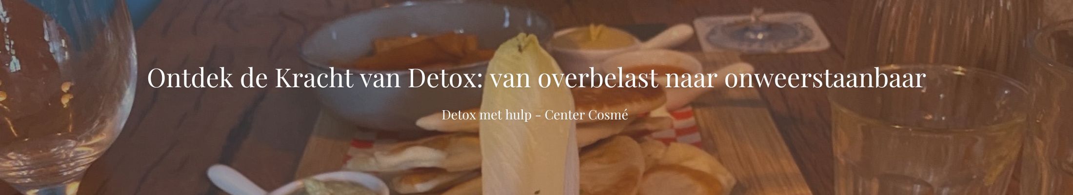 Gezondheid detox programma met hulp