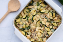 Ovenschotel met courgette en kip