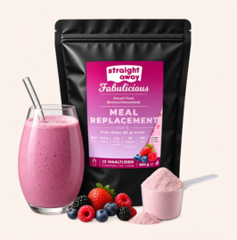 Bosvruchten shake 660 gr pouches (12 maaltijden)