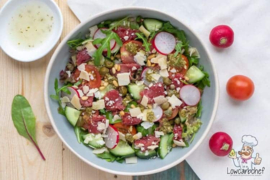 Carpaccio salade (als lunch of voorgerecht)