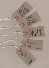 Party label kraft