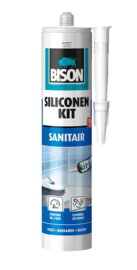 SILICONENKIT SANITAIR KOKER 300 ML WIT