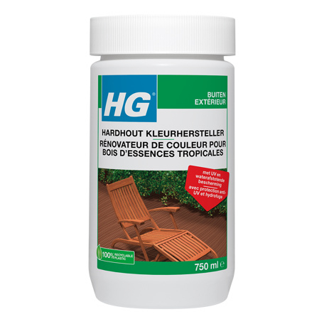 HG hardhout kleurhersteller 750 ml