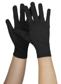 Handschoen kort basic zwart