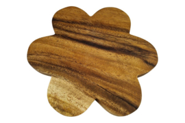 design onderzetter in bloemvorm