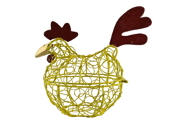 eiermand kip geel