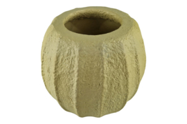 vaas reliëf S beige