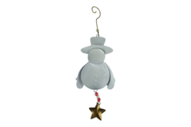 hanger sneeuwman met ster