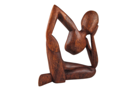houten beeld dromerig S
