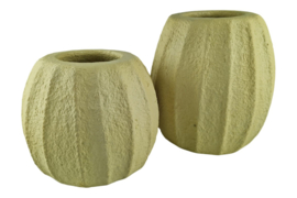 vaas reliëf S beige