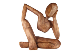 houten beeld dromerig