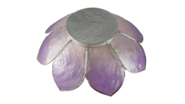 lotus waxinelicht groot lila
