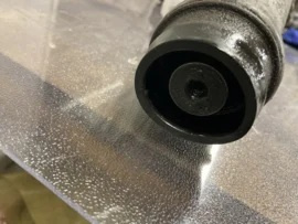 A903 3 speed manual transmission met bellhousing