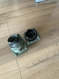 Ventilatieboxen in dasboard, set van 2