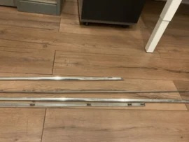 Set rechte sierstrips body