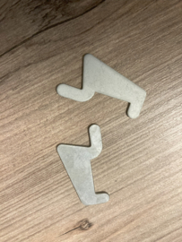 Plankdrager Stalen kast no.5 set van 4 stuks