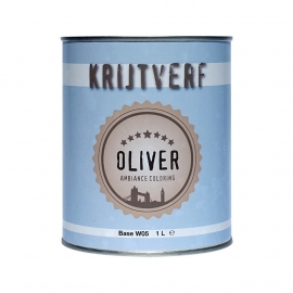 Oliver Krijtverf / Kalkverf - Hip blauw - 1 Liter