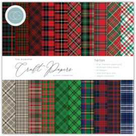 Tartan 6x6" Premium Paper Pad  The Essential Craft Consortium