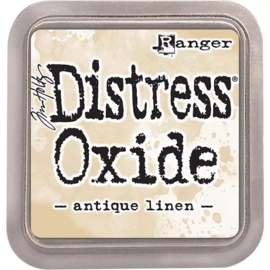 🤍 Distress Oxide Antique Linen – Zacht beige voor subtiele vintage lagen