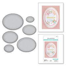 Postage Edge Ovals – Luxe ovaal met postzegelrand voor creatieve kaarten