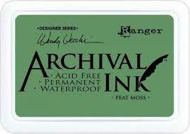 Ranger archival ink pad peat moss