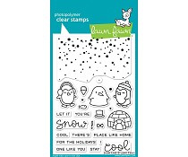 Lawn Fawn stempel set  Snow cool stempelset