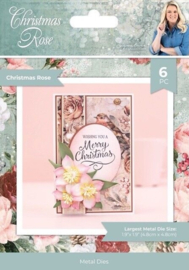Crafters Companion Christmas Rose  snijmal Signature Sara