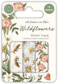 washi tape at home in the wildflowers