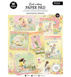 studio light card making paper pad Blooming spring