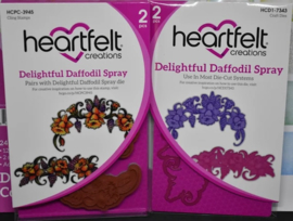 Heartfelt Creations Delightful Daffodil Spray bundel kopen – stempel + snijmal met 10% korting