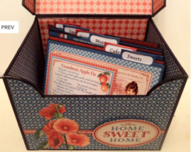 Photo/Recipe Box with Stand Kit – Creatief doosje met standaard maken