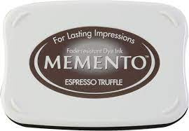 Tsukineko  memento espresso truffle inkt pad